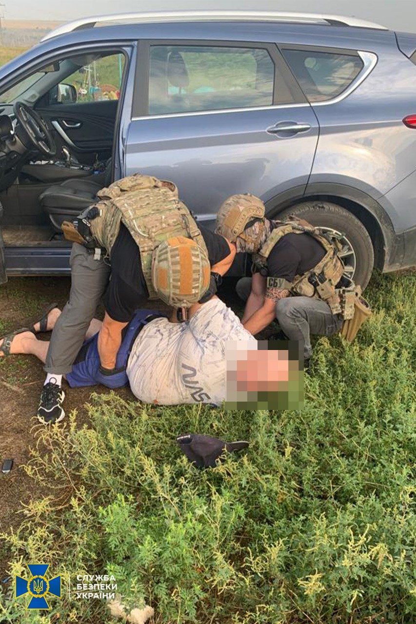 Затримання зрадника. Джерело - СБУ