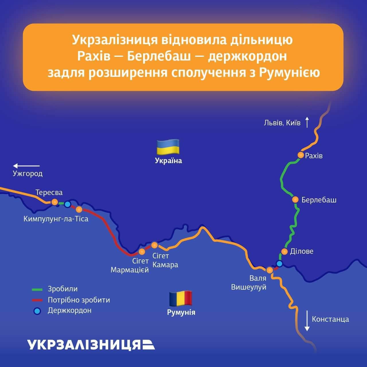 У Карпатах відновили закинуту залізницю до Румунії 2