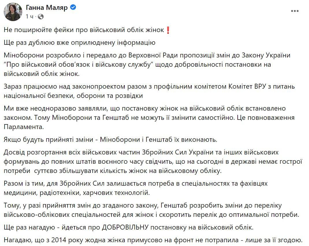 Пост Ганни Маляр Пост Ганни Маляр