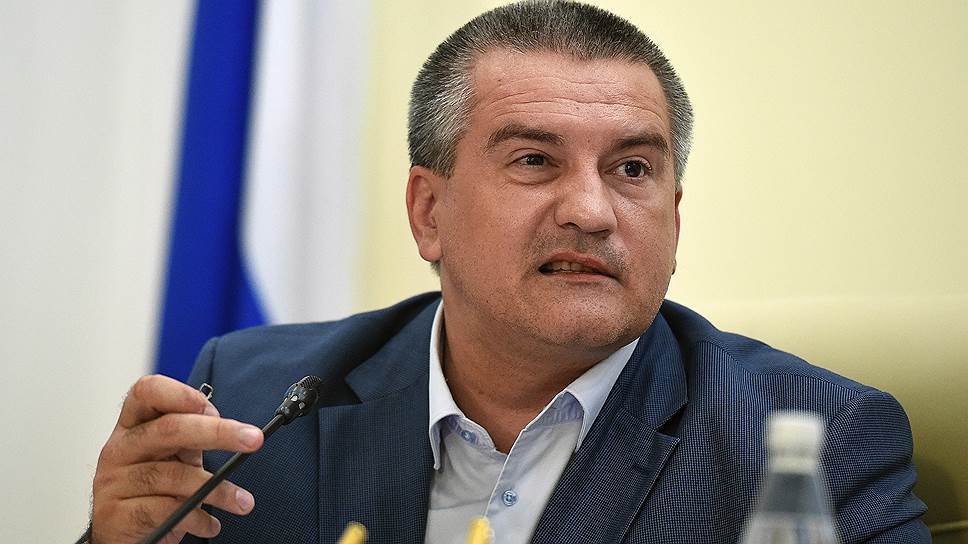 Самопроголошений голова півострова Сергій Аксьонов Самопроголошений голова півострова Сергій Аксьонов