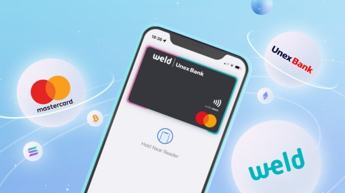 Цифрова картка Weld. Джерело - Unex Bank