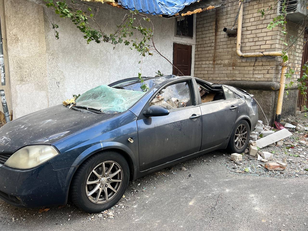 Постраждали автомобілі