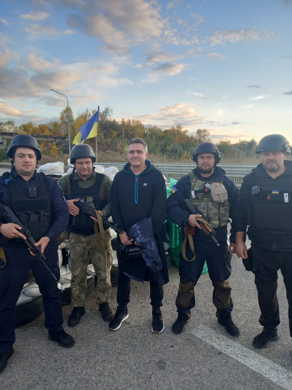 На фото звільнений з полону окупантів Ігор Мурашов/Джерело: "Енергоатом"