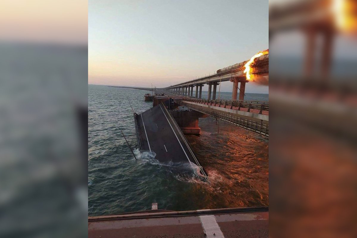 Так зараз виглядає Кримський міст