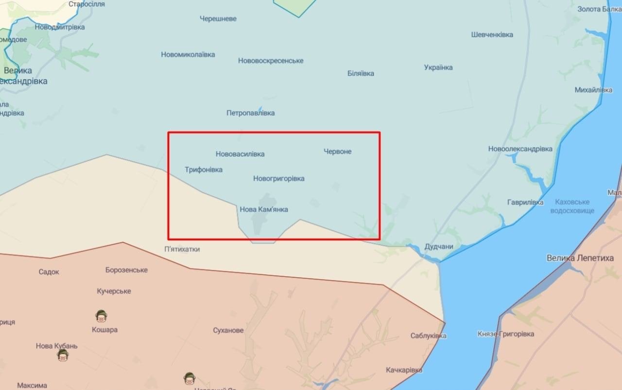 Населені пункти на карті