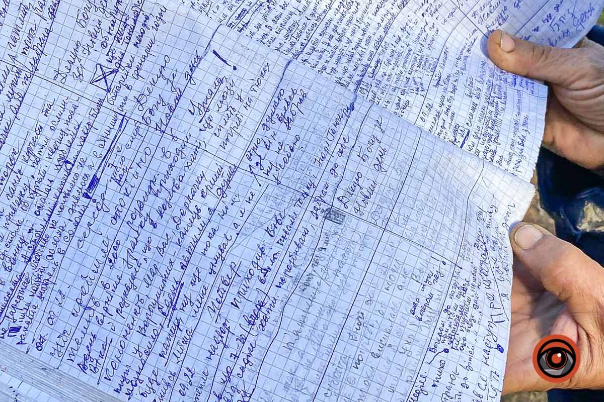 24 вересня у щоденнику вона написала "Прощаюсь, я вас всіх люблю" 