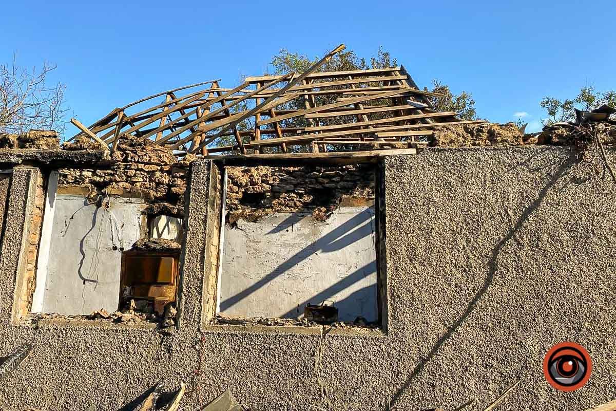 Будинок жінку зруйнували окупанти