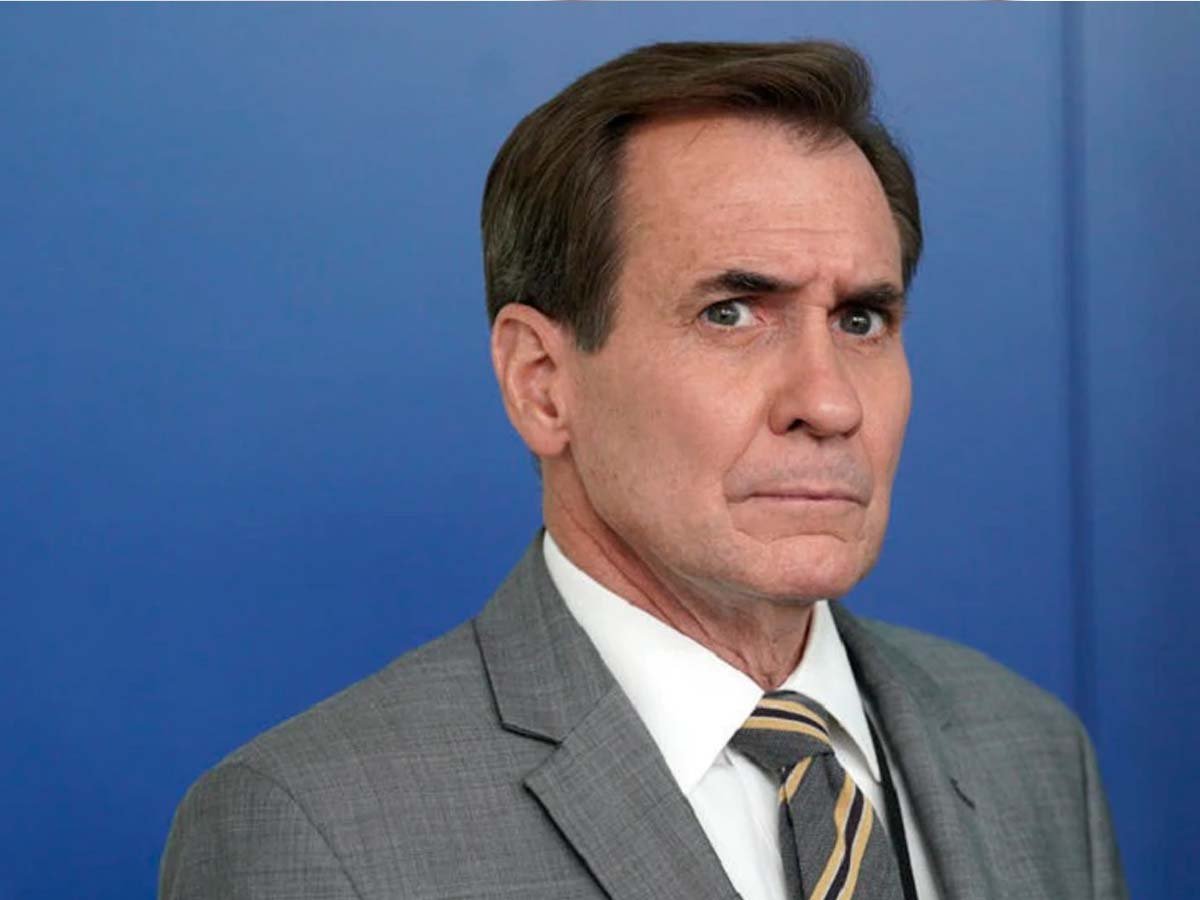 Речник Ради національної безпеки Джон Кірбі вважає, що росіянам треба дати належну відповідь у разі знищення супутників США Речник Ради національної безпеки Джон Кірбі вважає, що росіянам треба дати належну відповідь у разі знищення супутників США