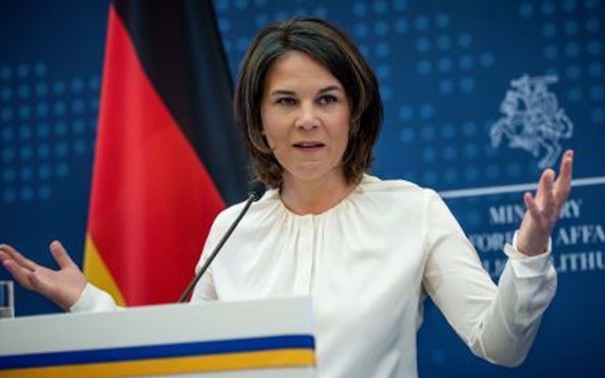 Міністр закордонних справ Німеччини Анналена Бербок Міністр закордонних справ Німеччини Анналена Бербок