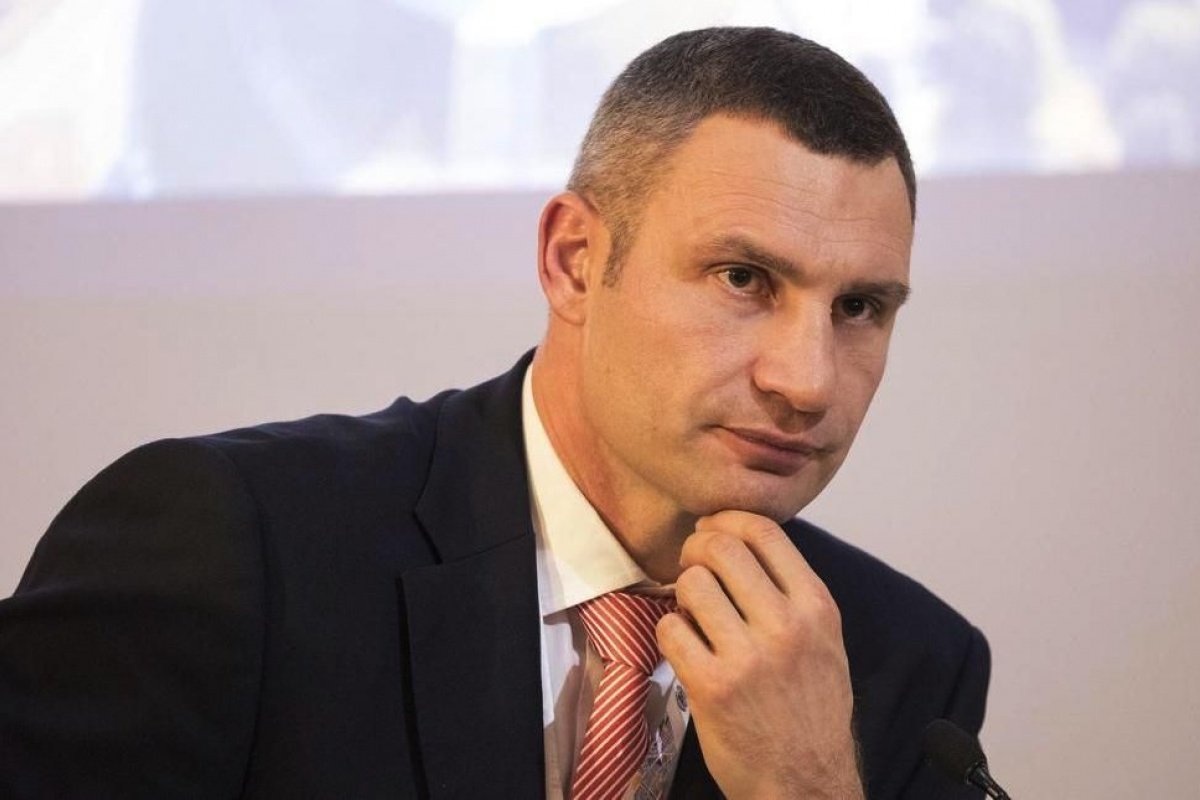 Голова КМДА Віталій Кличко