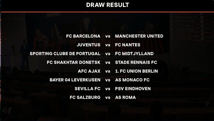 Пари стикових матчів Ліги Європи