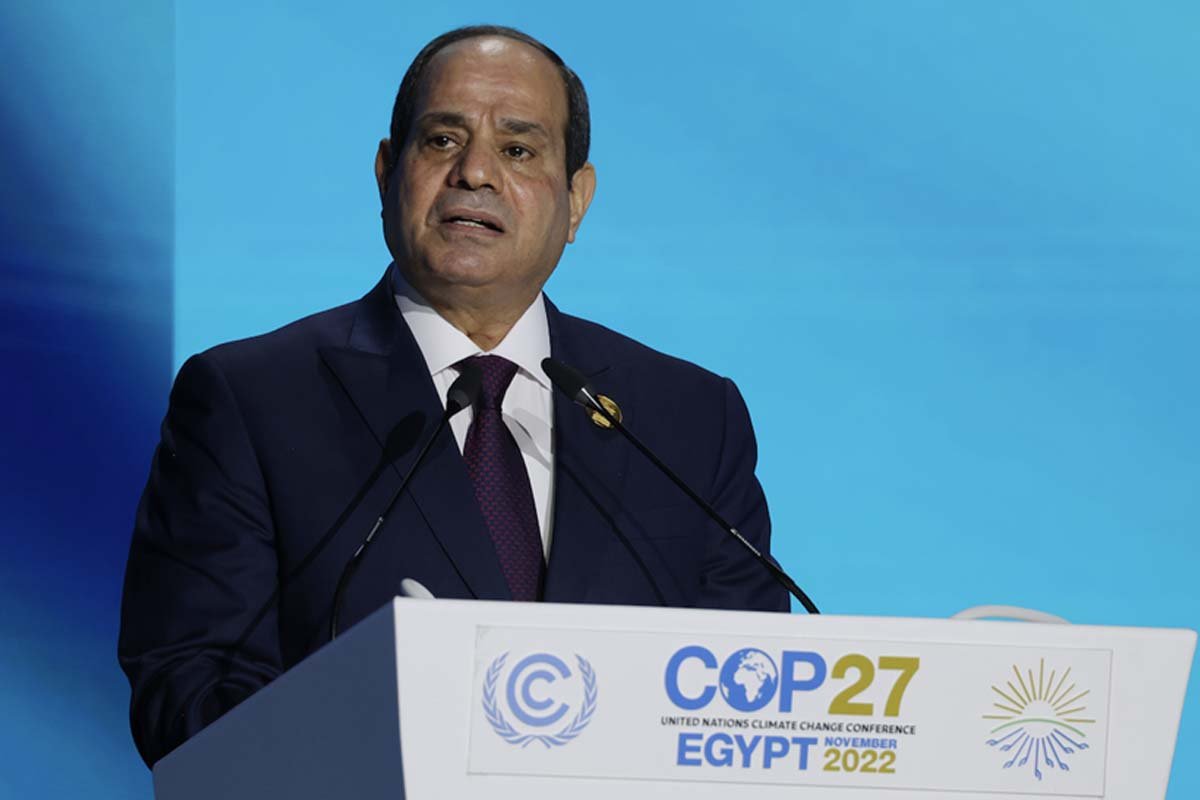 На відкритті саміту ООН президент Єгипту закликав світ Абдель Фаттах Ас-Сісі заявив, що весь світ страждає через війну На відкритті саміту ООН президент Єгипту закликав світ Абдель Фаттах Ас-Сісі заявив, що весь світ страждає через війну