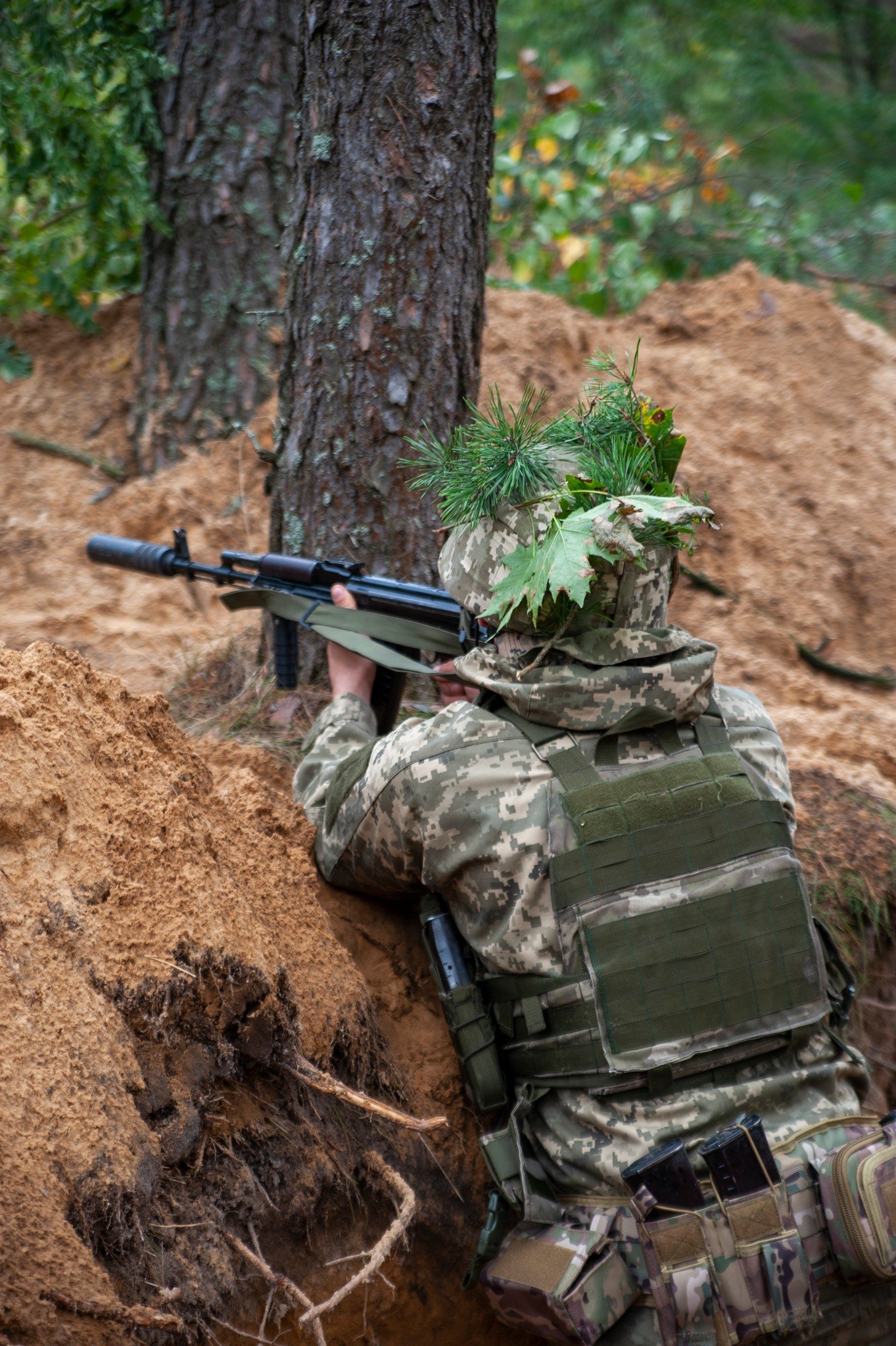 Підготовка до оборони. Джерело - Генштаб ЗСУ