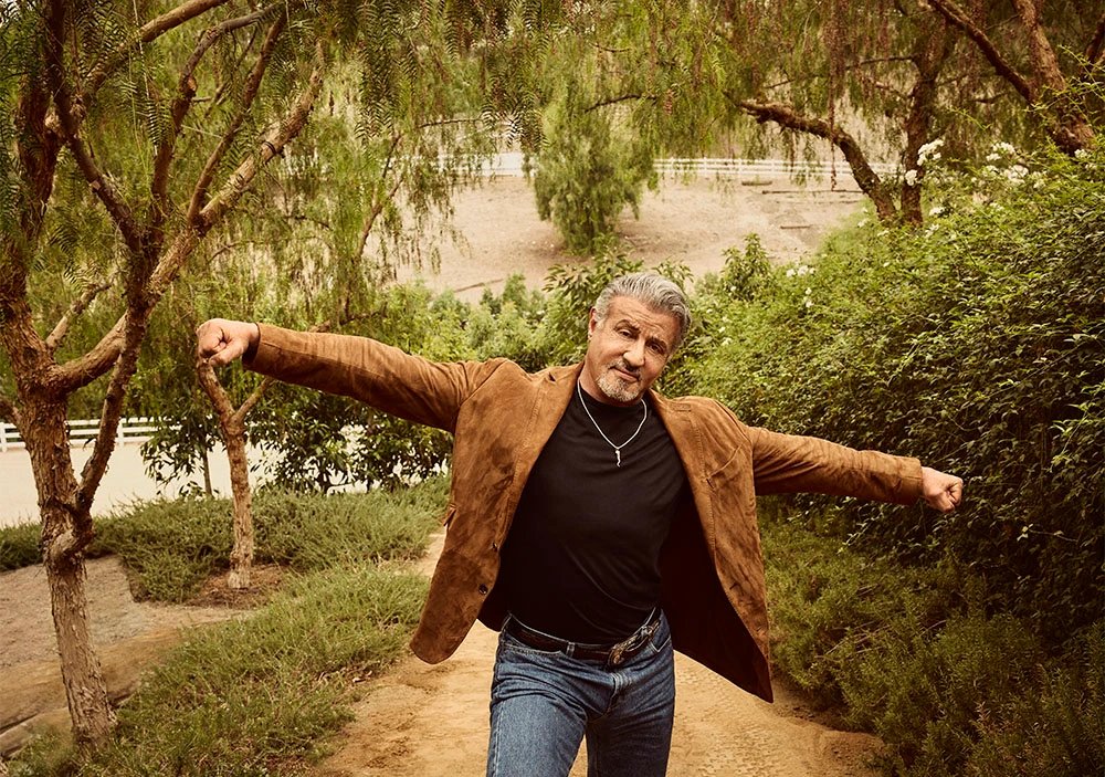 На своєму ранчо у Каліфорнії