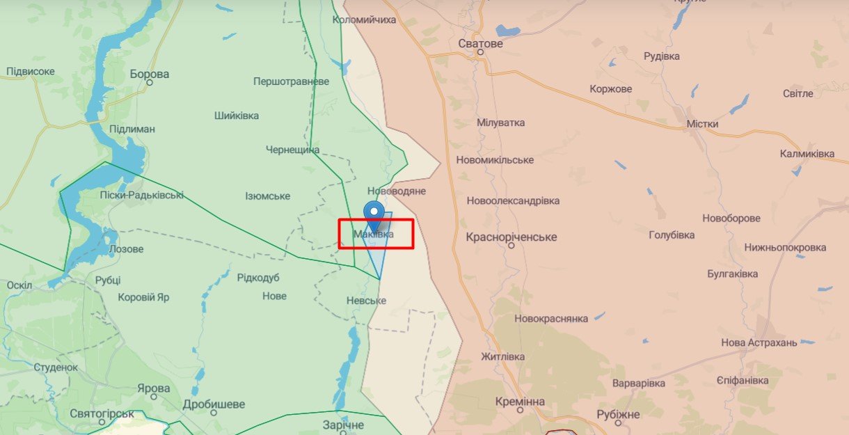 Звільнена від окупантів Макіївка