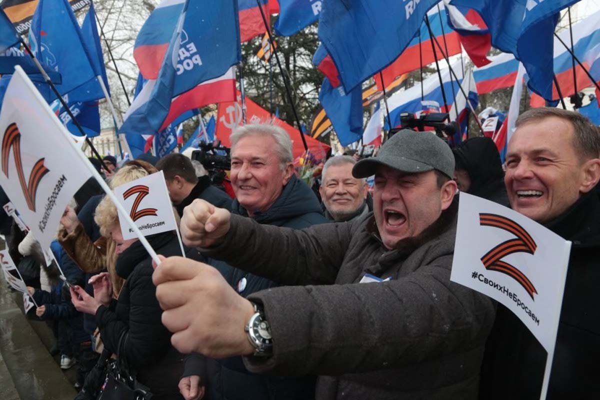 Рашизм може зупинити лише загроза тотального знищення росіян