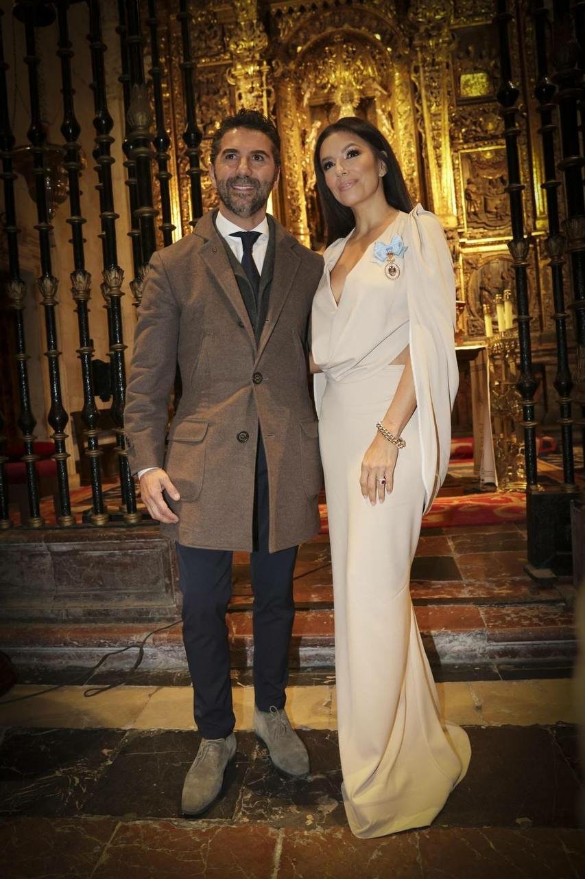 Ева Лонгория с мужем