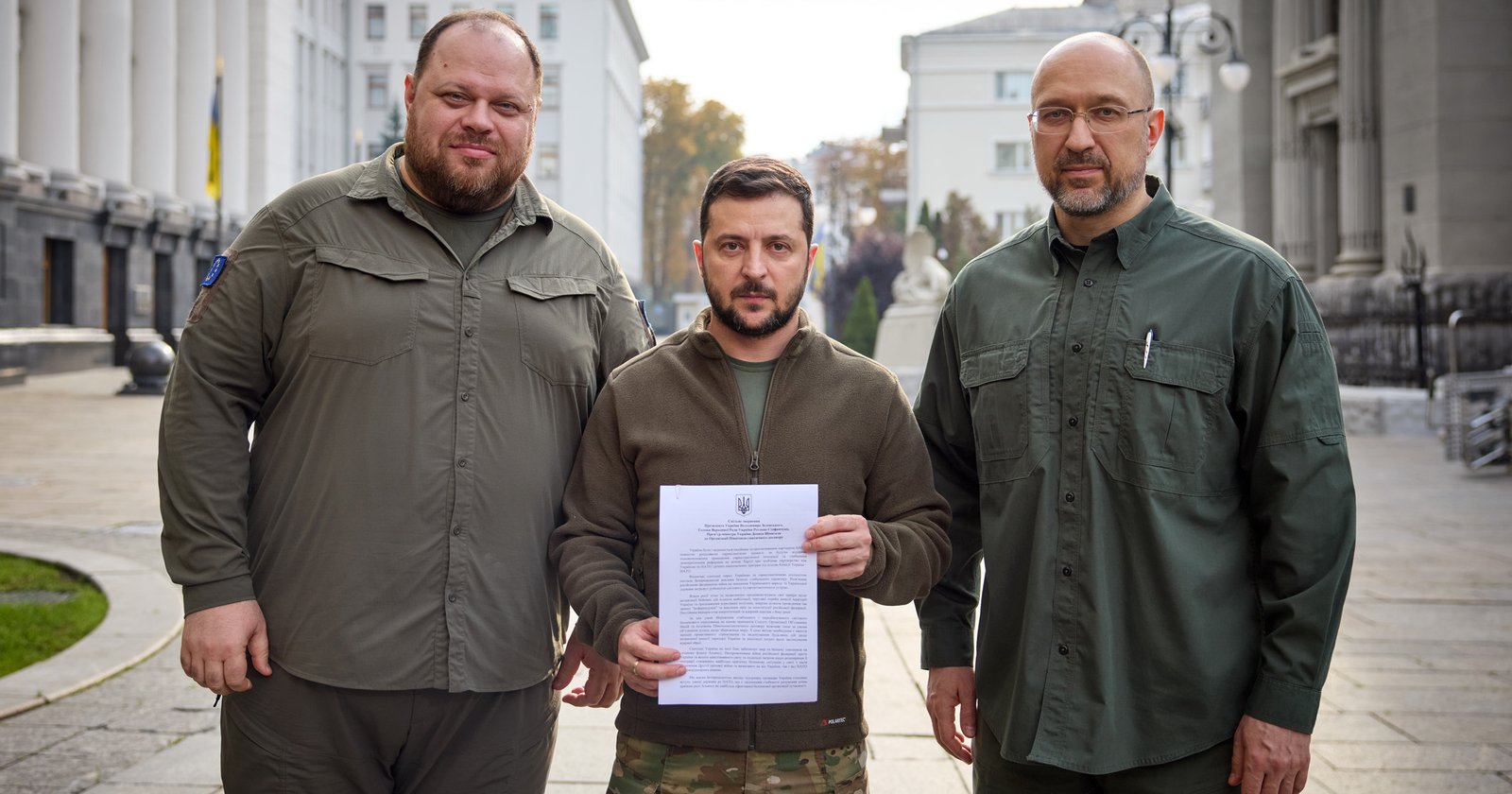 Президент Володимир Зеленський ще у вересні подав заявку на вступ до НАТО Президент Володимир Зеленський ще у вересні подав заявку на вступ до НАТО