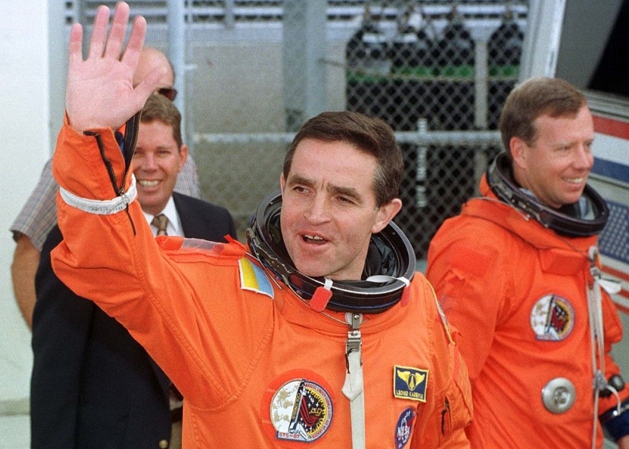 Перший космонавт незалежної України Леонід Каденюк.