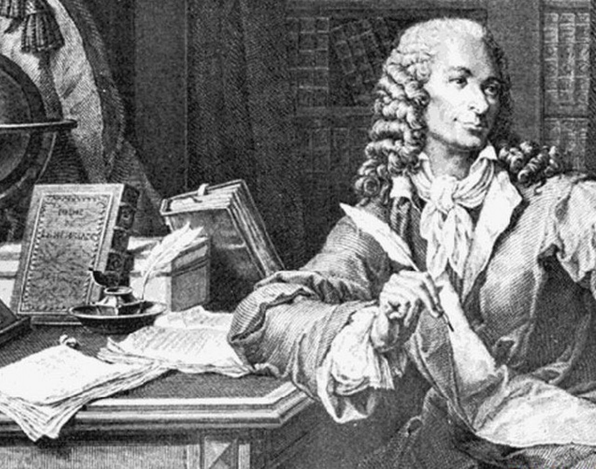 Вольтер французький письменник та філософ Вольтер