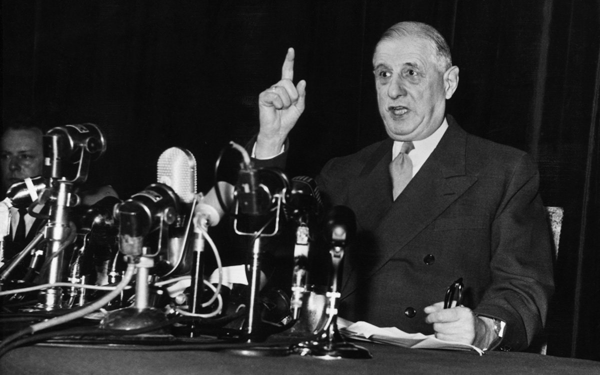 Шарль де Голль, президент Франції (1958-1969)