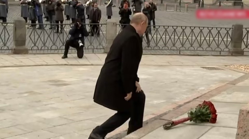 путін і покладання квітів