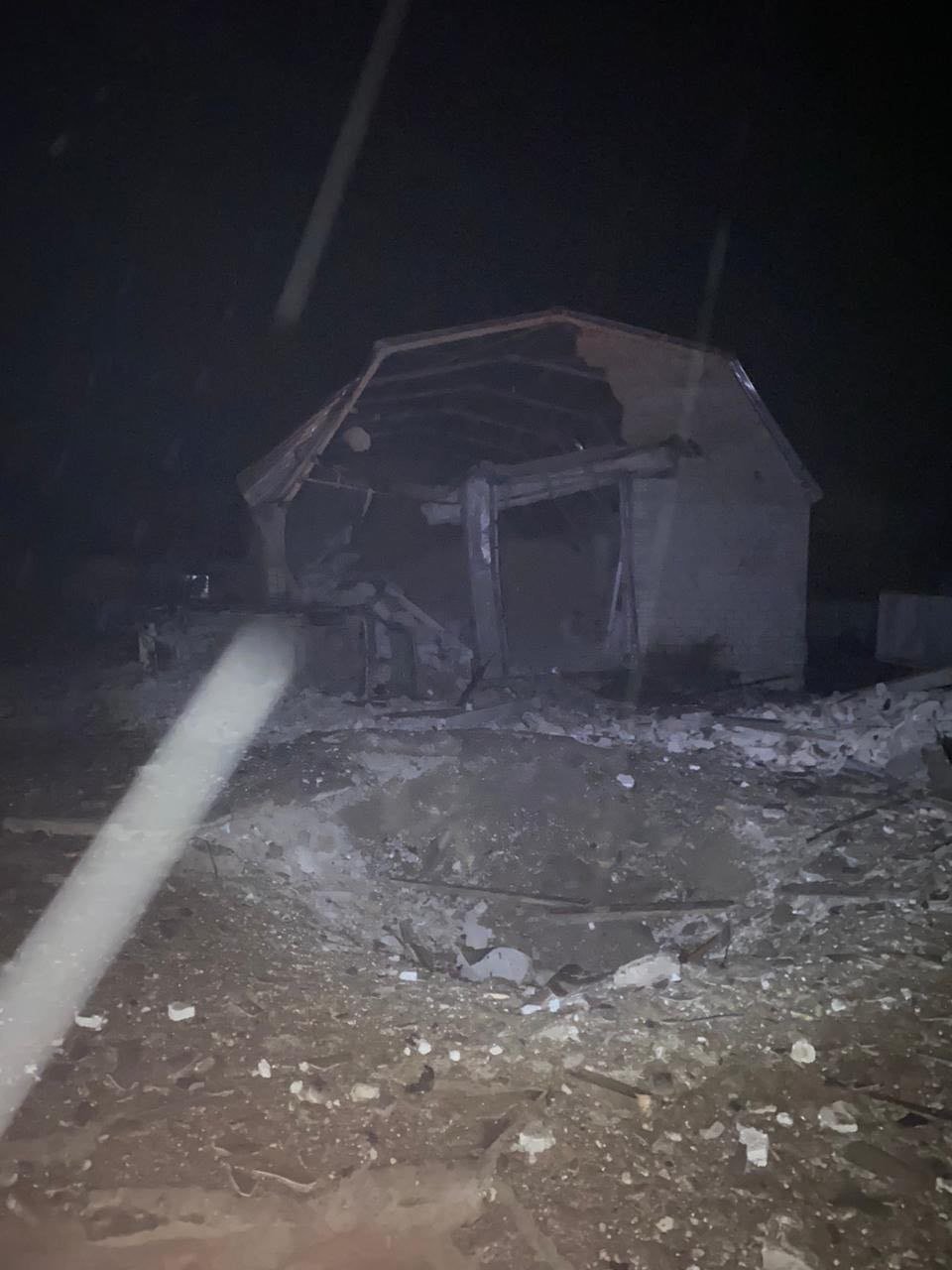 Нічний обстріл передмістя Запоріжжя