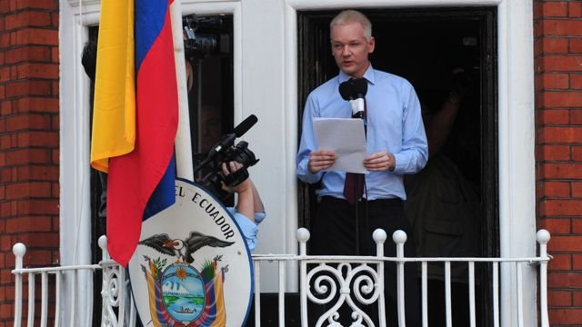 Засновник сайту WikiLeaks Джуліан Ассанж.