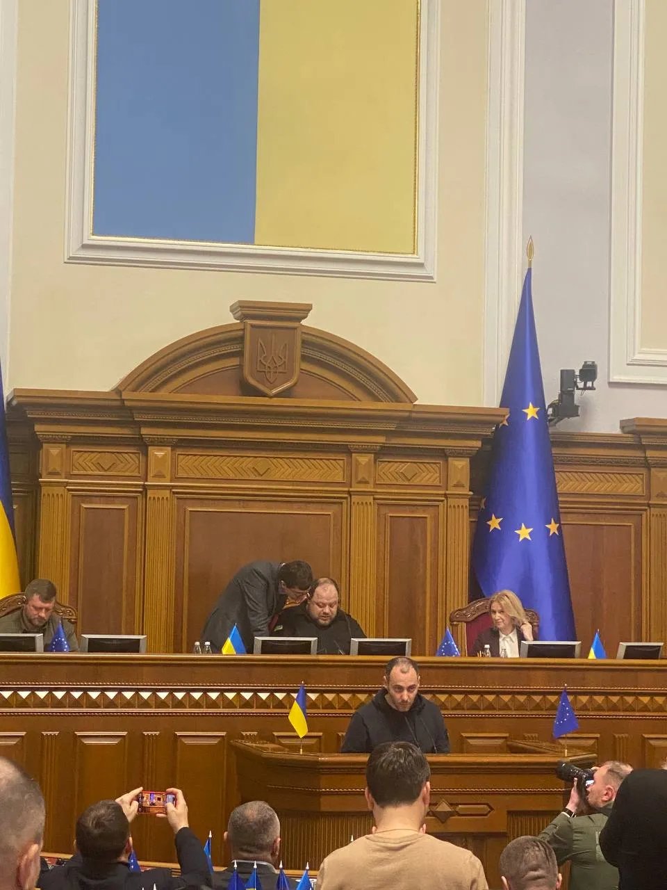Кубраков в парламенте