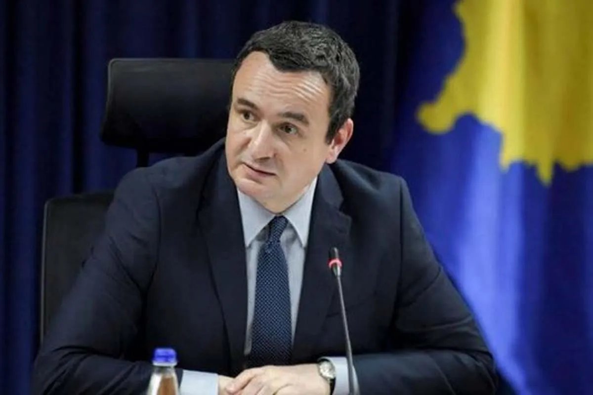 Курті заявляє, що Сербія провокує нестабільність в регіоні на догоду москві Курті заявляє, що Сербія провокує нестабільність в регіоні на догоду москві