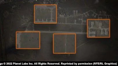 Супутникові знімки Planet Labs, аеродром Джанкой, 31 жовтня 2022 року