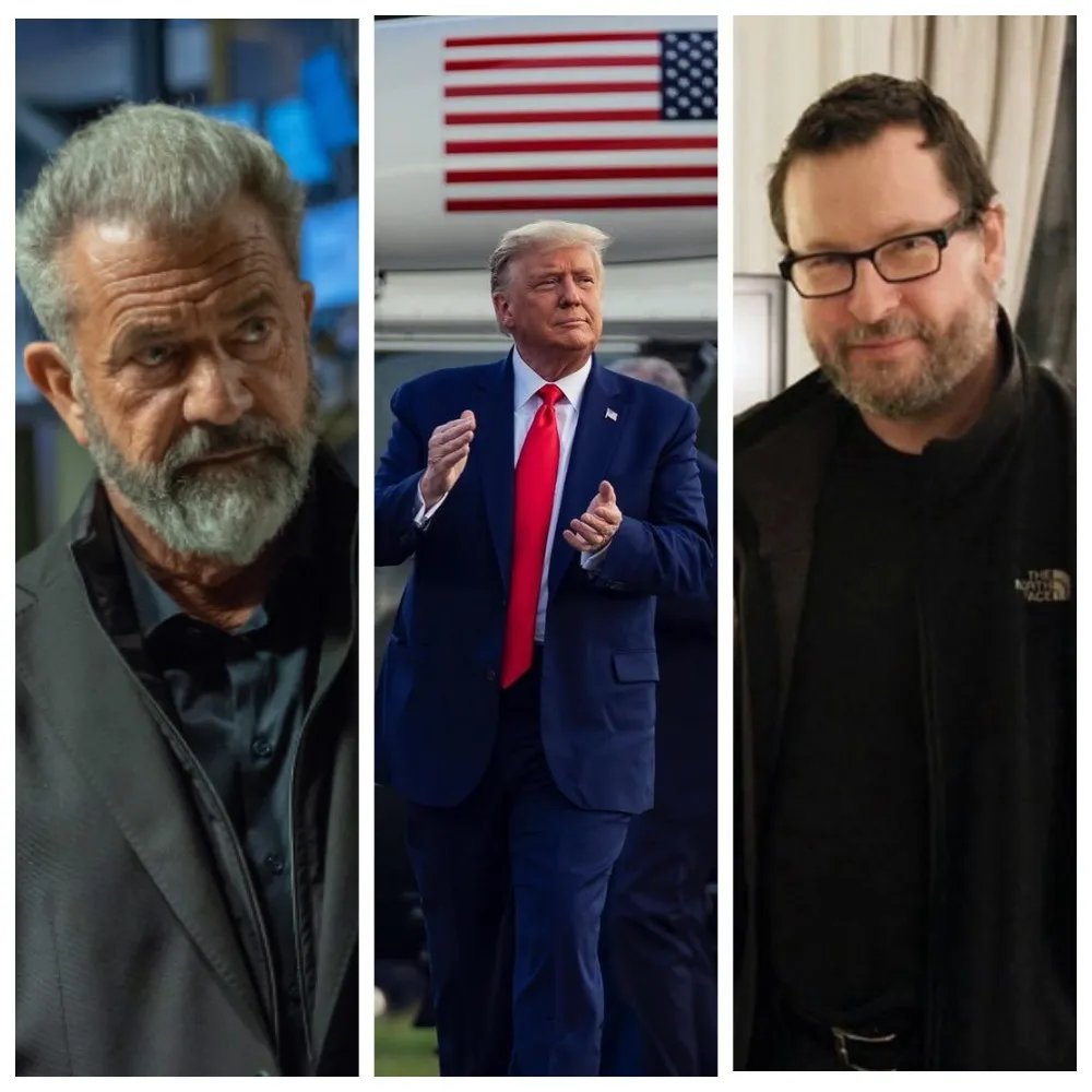 Мел Гібсон, Дональд Трамп та Ларс фон Трієр