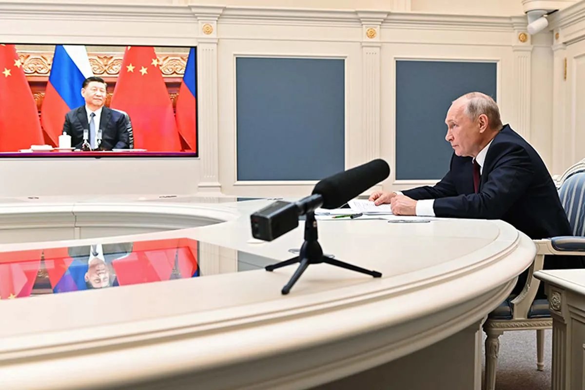 Путін та Сі Цзіньпін скористаються відеозв'язком Путін та Сі Цзіньпін скористаються відеозв'язком
