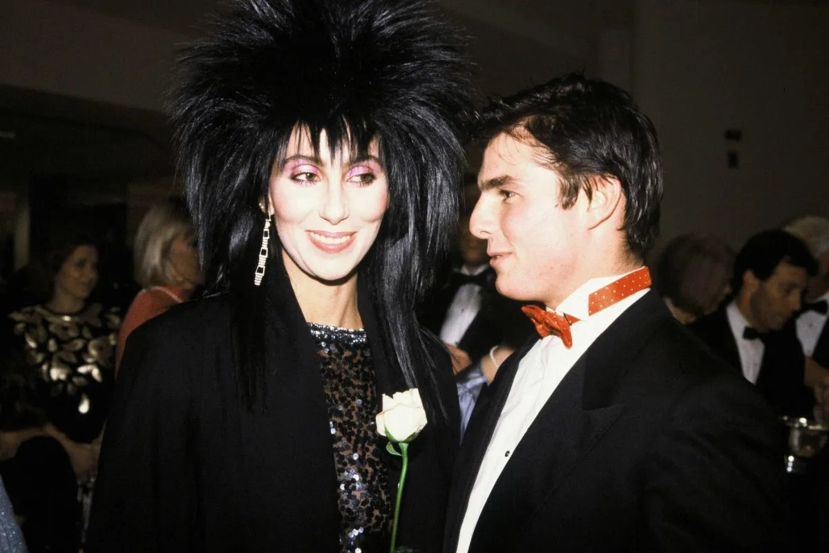 Шер із Томом Крузом. Олександр Едвардс ще не народився