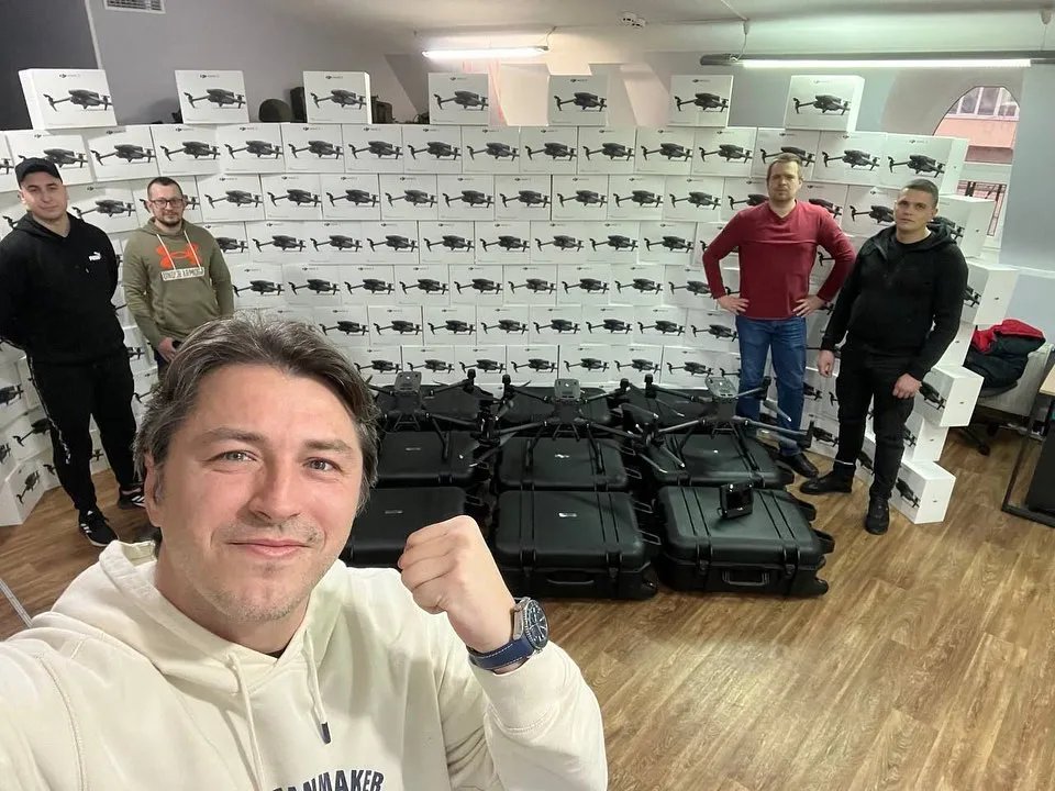 Дроны отправляются к ВСУ