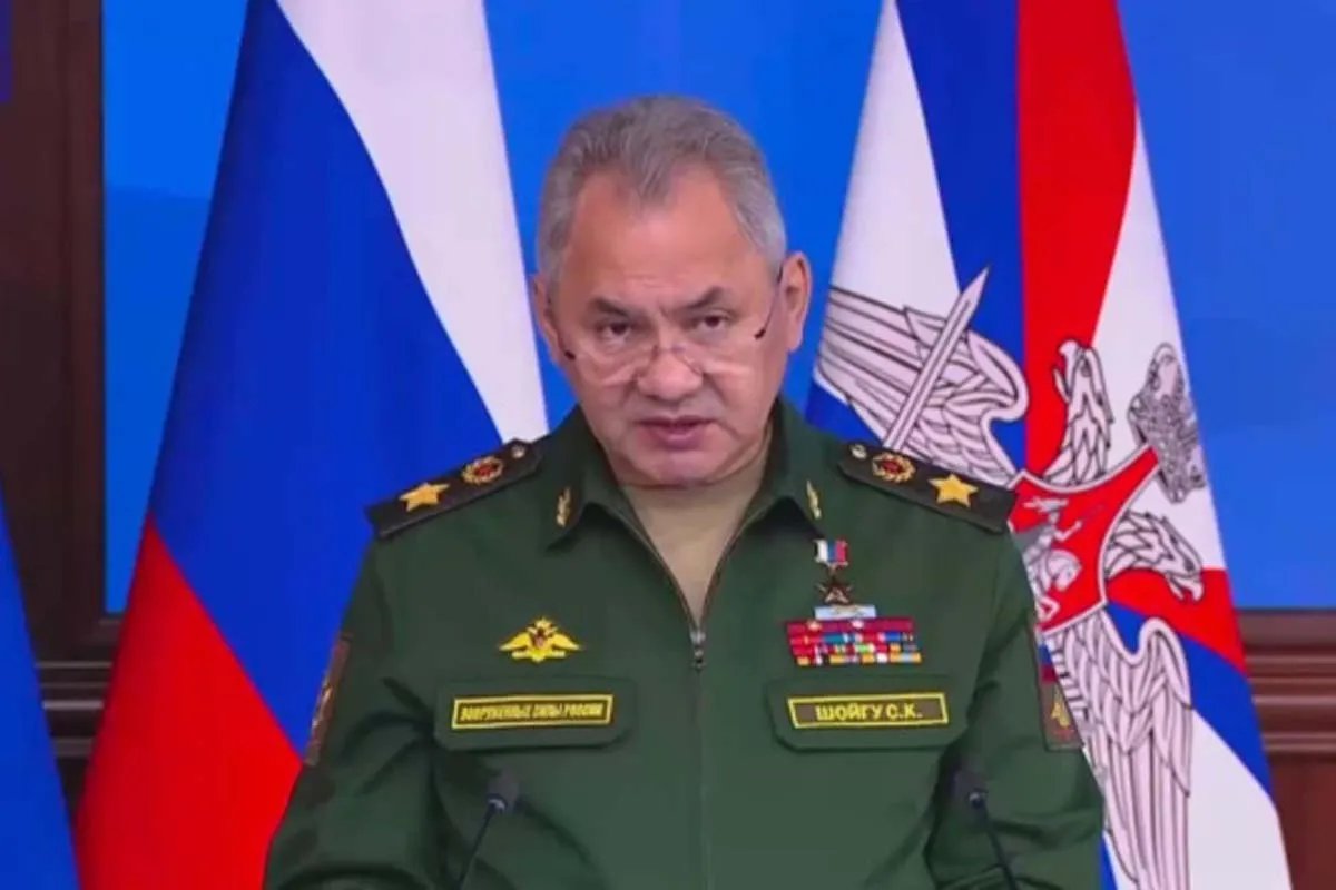 Шойгу оголосив, що рф збільшує армію до 1,5 млн осіб Шойгу оголосив, що рф збільшує армію до 1,5 млн осіб