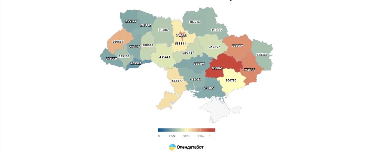 Джерело: "Опендатабот"