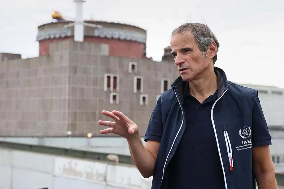 Очільника МАГАТЕ Рафаеля Гроссі критикували як українці, так і окупанти Очільника МАГАТЕ Рафаеля Гроссі критикували як українці, так і окупанти