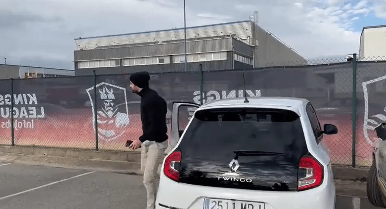 Жерар Піке на Renault Twingo