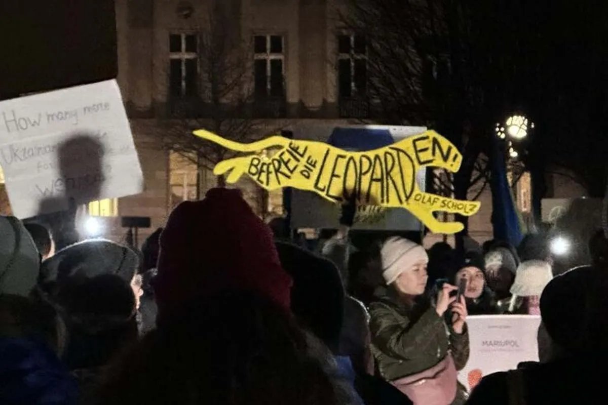 У Берліні уряд Шольца закликали «звільнити леопардів» У Берліні уряд Шольца закликали «звільнити леопардів»