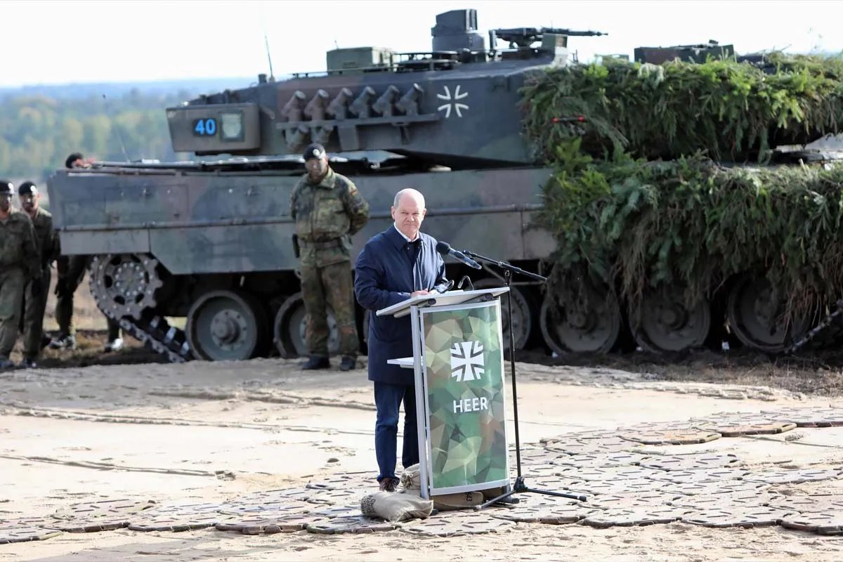 Уряд Німеччини погодився надати Україні Leopard-2 та дозволити реекспорт Уряд Німеччини погодився надати Україні Leopard-2 та дозволити реекспорт