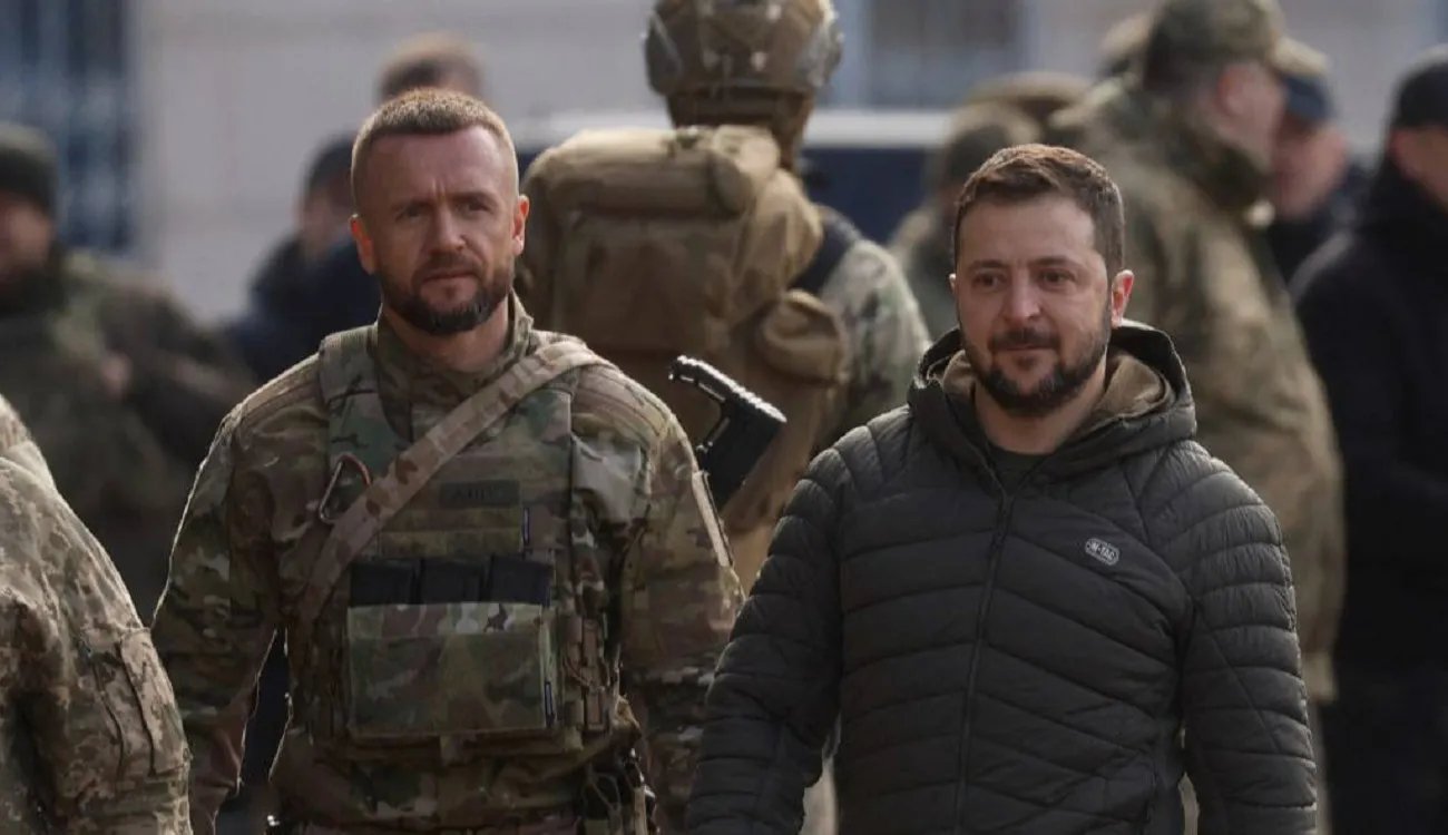 Зеленський та його охоронець