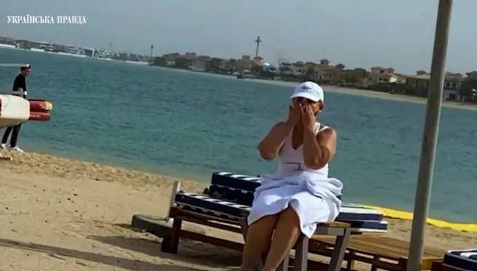 Тимошенко на відпочинку, джерело "УП"