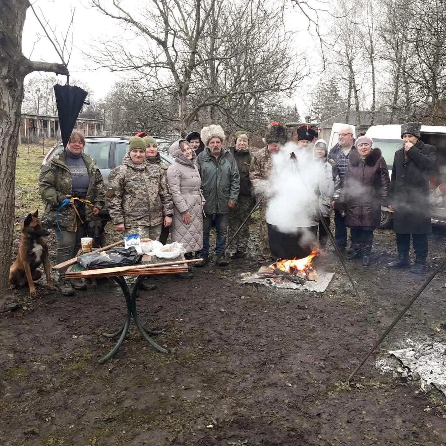 Собаки підтримували людей, які перебували у військовому госпіталі