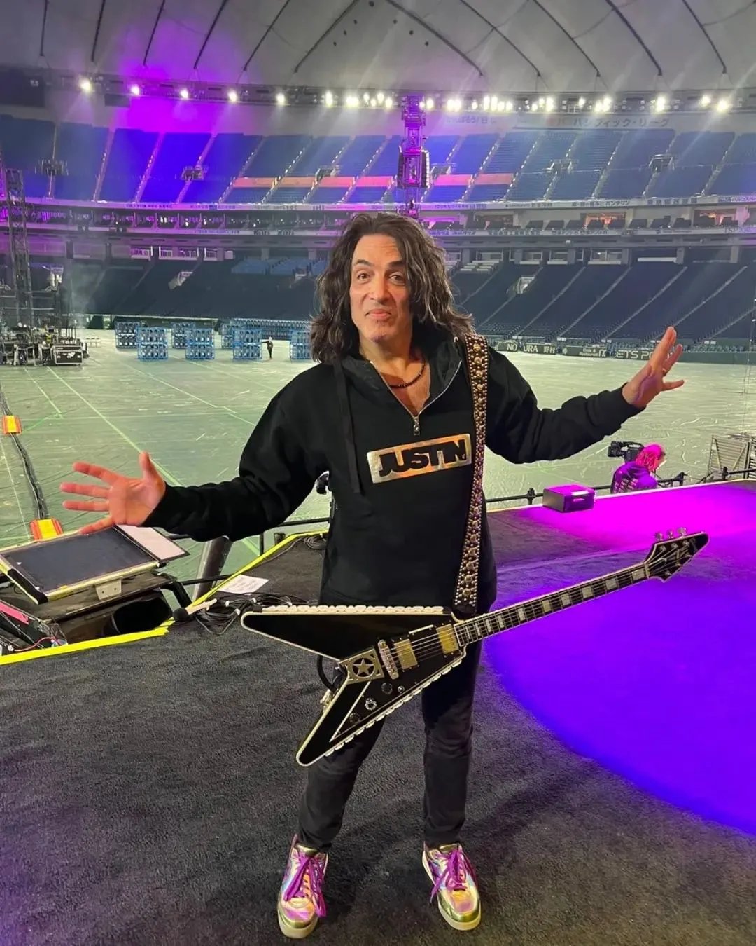 Пол Стенлі без грима