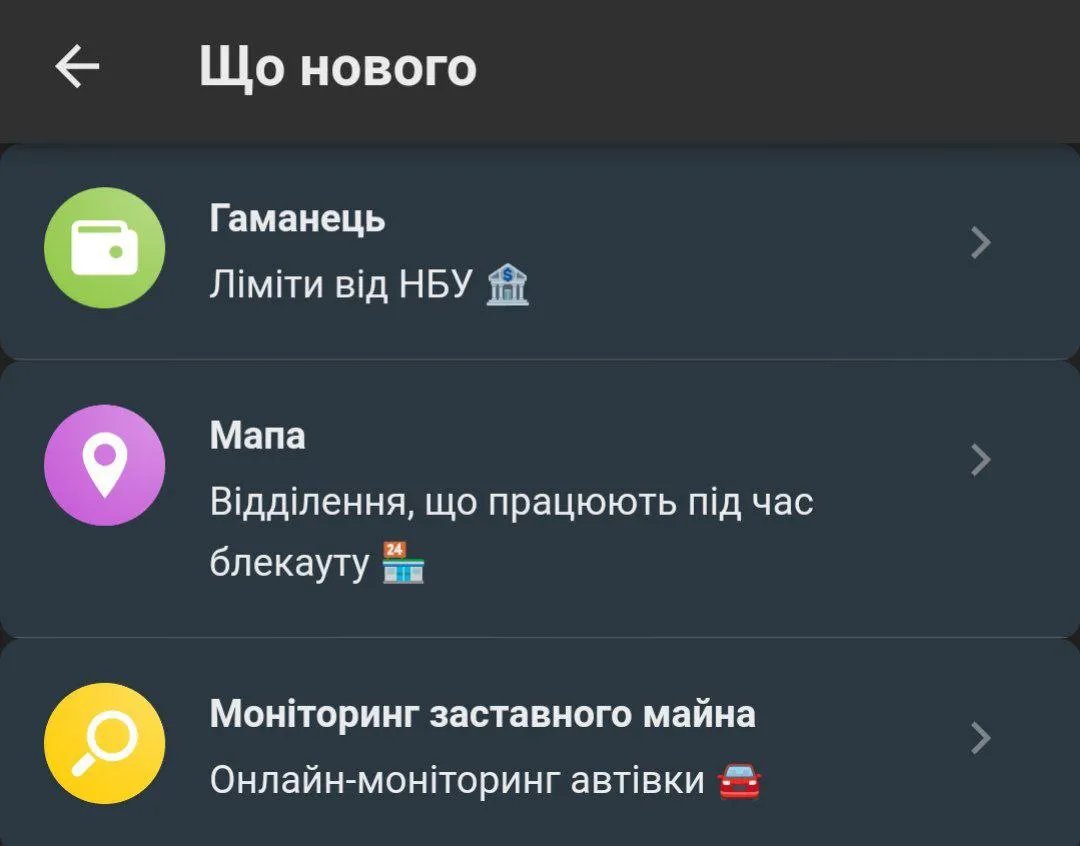 Нове у Privat24