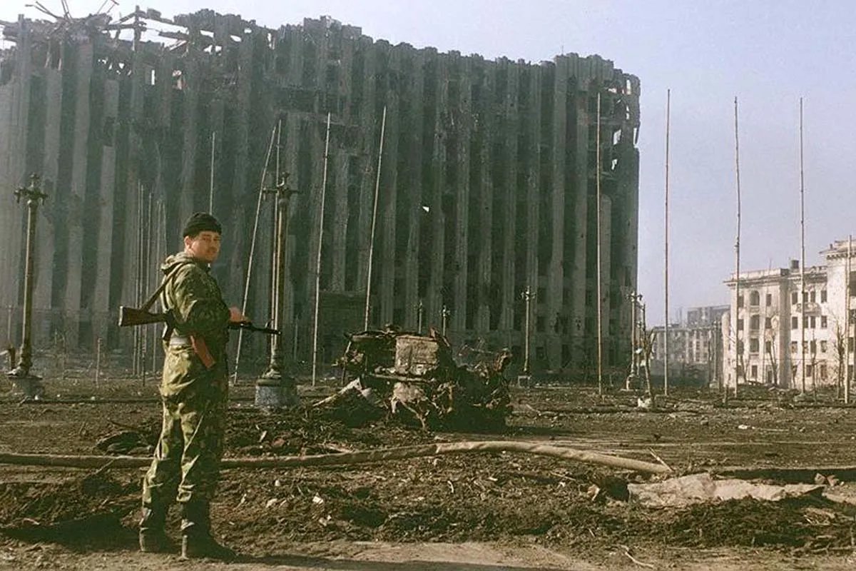 Місто Грозний під час Другої чеченської війни