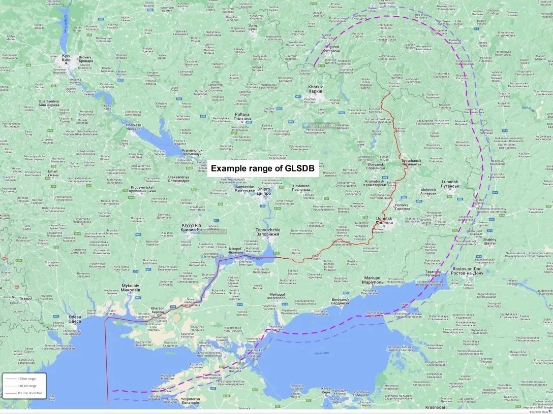 До Ростова-на-Дону GLSDB не долетит, но до Джанки дотянется