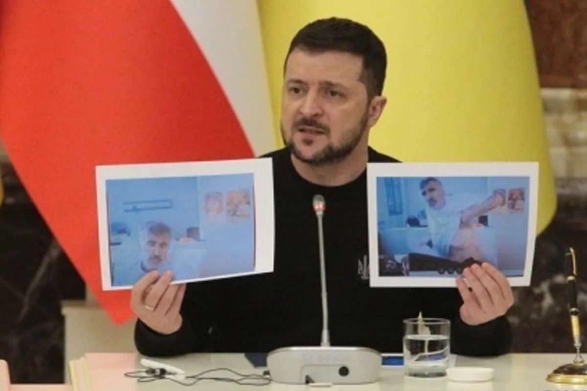 Зеленський каже, що Саакашвілі хочуть вбити Зеленський каже, що Саакашвілі хочуть вбити