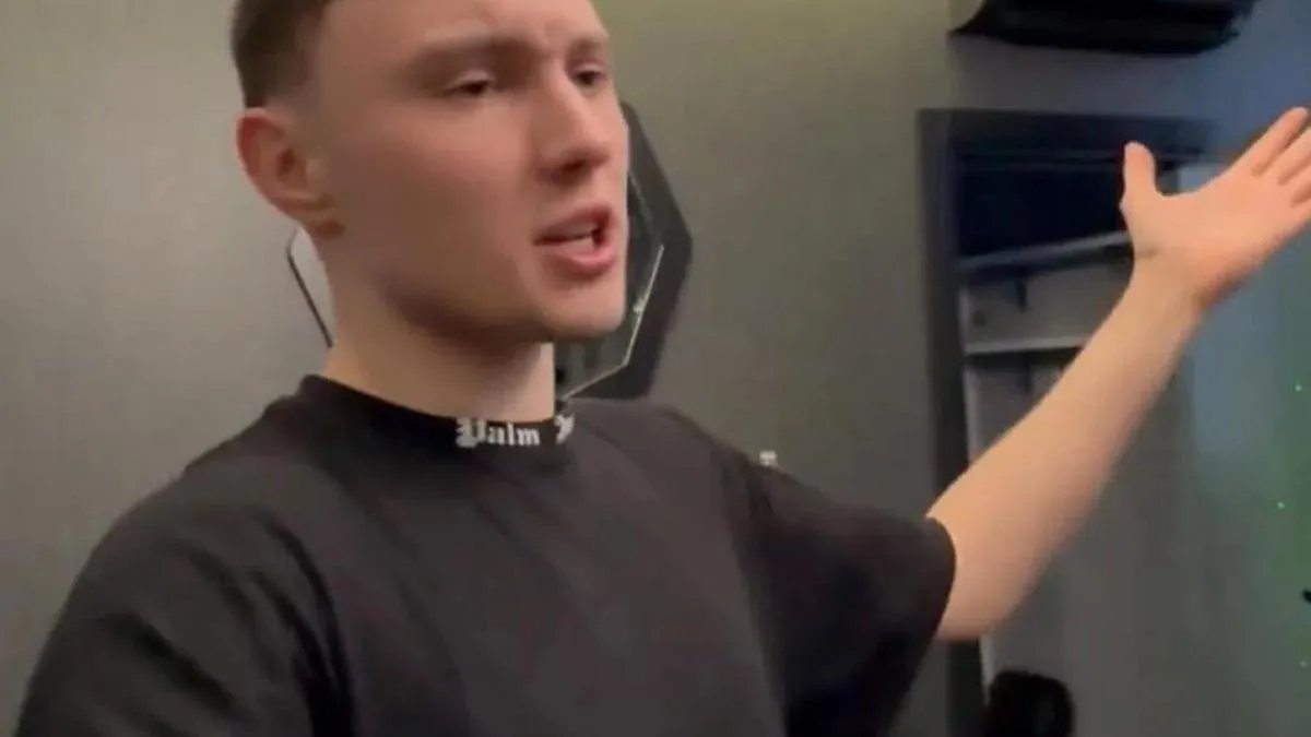 Скриншот блогера, проводившего вечеринки